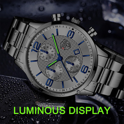 极速relogio masculi ens usiness Watches Luxury Stainless Ste