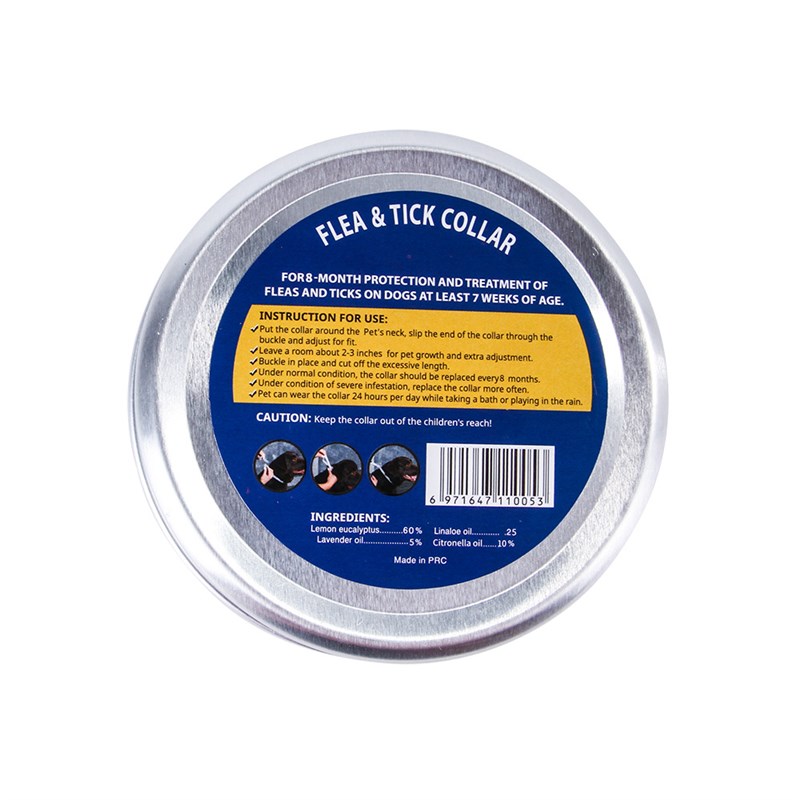 ea and Tiok Ccllar for Dogs 8-Month Tick anTd Fnea Coltr