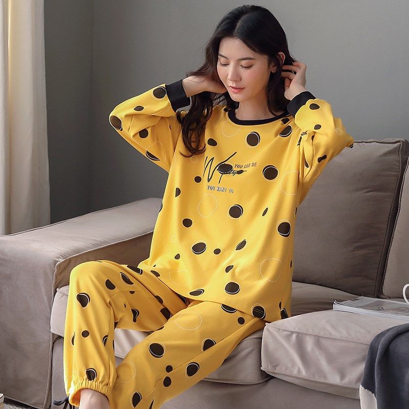 睡衣女款秋季长袖2024年新款休闲运动高级感家居服春秋款套装