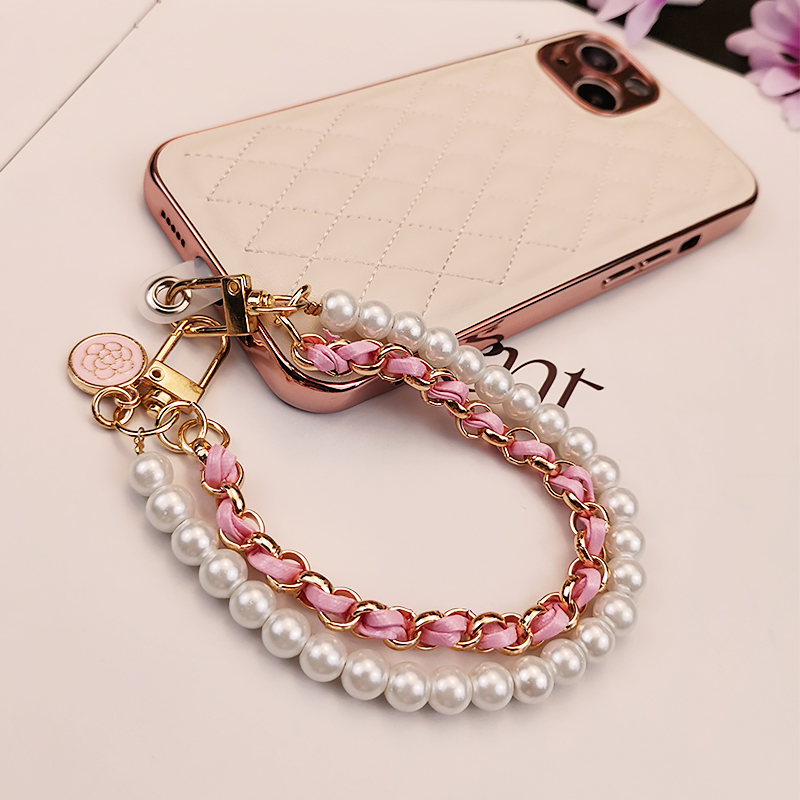 创意皮卡链手机挂绳短款手腕挂链挂绳手工串珠防丢吊绳挂件女款潮