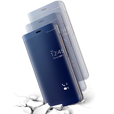 Plating Smart Mirror Flip Case for Samsung Galaxy S10 5G 20