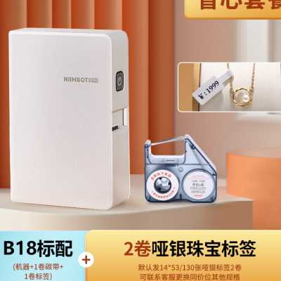 现货精臣B18网线标签机迷你线缆B家用办公分类手持打价格标签打印