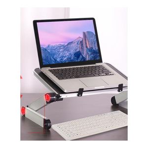 速发Laptop Stand Lap Desk Table for Bed Couch Picnic Breakfa