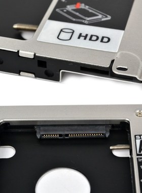 Kebidu HDD Caddy 9.5mm Second SATA 2.5'' Hard Disk Drive SS