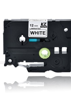 12mm Brother label tape Tze-231 Multicolor Laminated label r