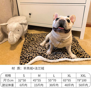 通用猫咪加厚绒垫狗被子大柔软舒适 宠物垫子加棉狗耐咬四季