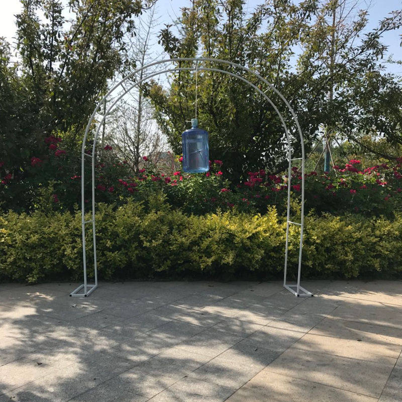 拱形花架爬藤架庭院简易户外葡萄架铁线莲月季搭架植物攀爬架铁艺