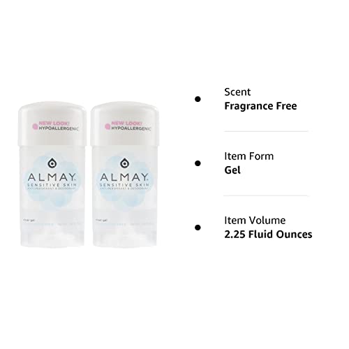 速发Almay Sensitive skin Clear Gel  Anti-Perspirant & Deodor