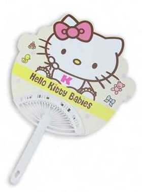 爆品招生宣传扇定做广告扇子定制团扇logoL塑料卡通小扇子大胶扇