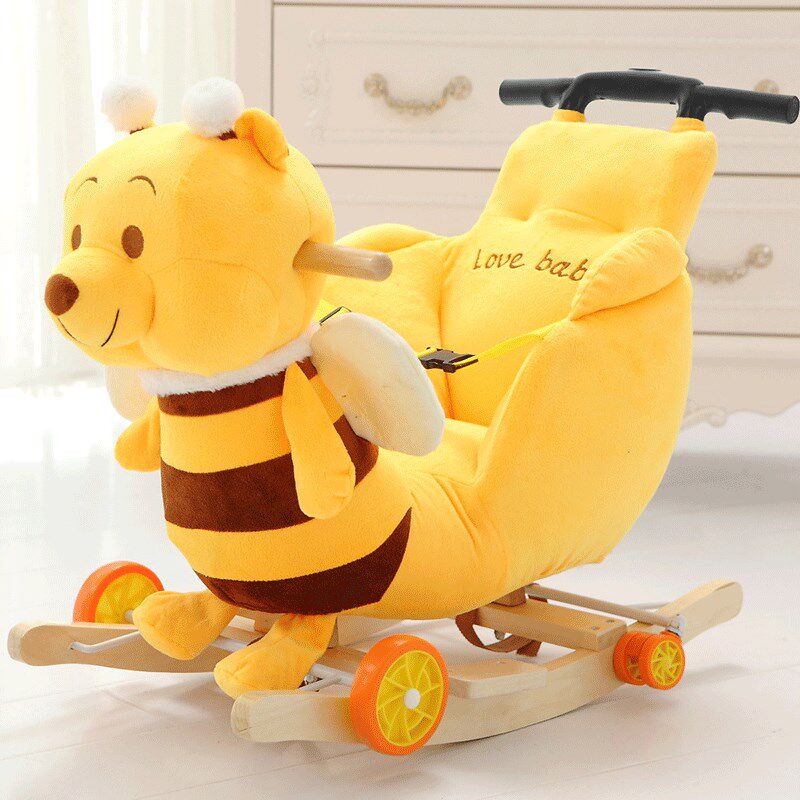 木马儿童摇摇马实木带音乐婴儿玩具摇车两用摇椅宝宝1-3周岁礼物,玩具/童车/益智/积木/模型,摇马/摇摇车/蹦蹦车,淘宝优惠券,粉丝福利购,淘宝优惠卷