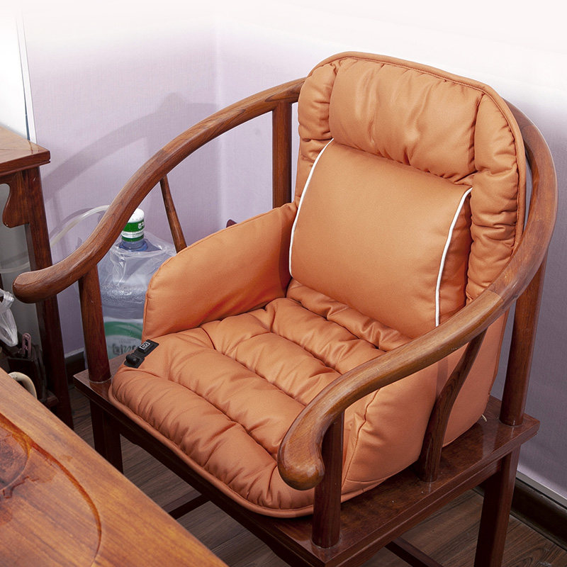 新中式红木沙发坐垫实木椅子餐椅茶椅太师圈椅座垫靠背椅靠垫一体