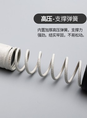 杆架窗帘浴免升黑色缩窗帘杆收缩式伸缩vhm7杆卧室米打孔杆挂钩4