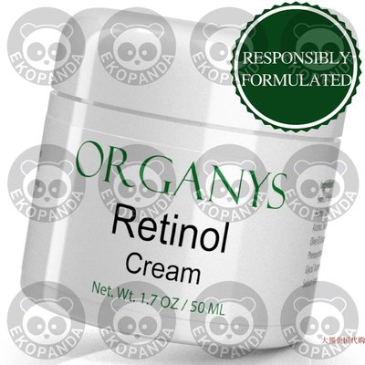 推荐Organys Retinol Cream with Hyaluronic Acid & Aloe Vera,