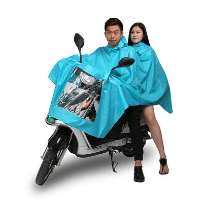 网红天堂超大双人雨衣加大加厚摩托车雨衣电动车雨衣男女成人雨披