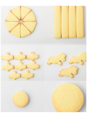 6 Pc/set Carousel Cookie Cutter Fondant Cake Decorating Tool