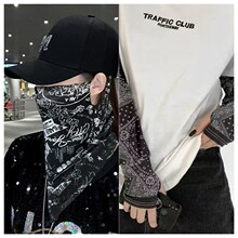 速发Summer loose large size sleeve gloves UV protection for