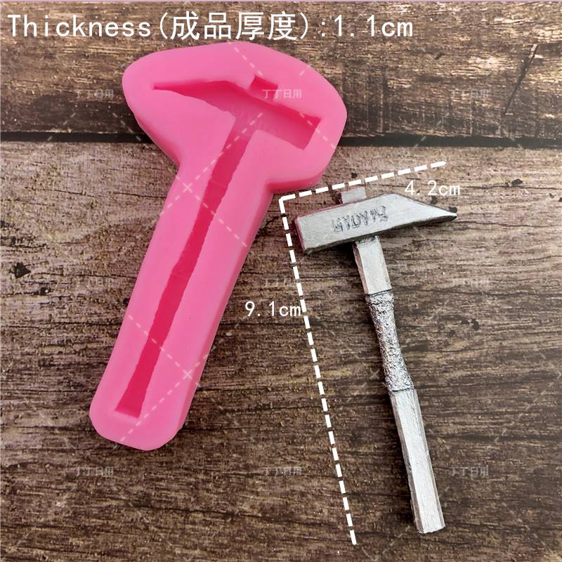 secold Screws HammeruWrenhh Mold SiliconPe Fondant Choco 五金/工具 五金工具箱/五金收纳箱 原图主图