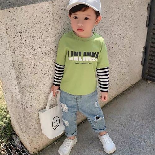 儿童牛仔裤夏季薄款破洞1岁2女童短裤F3宝宝4小童5夏款男童裤子9