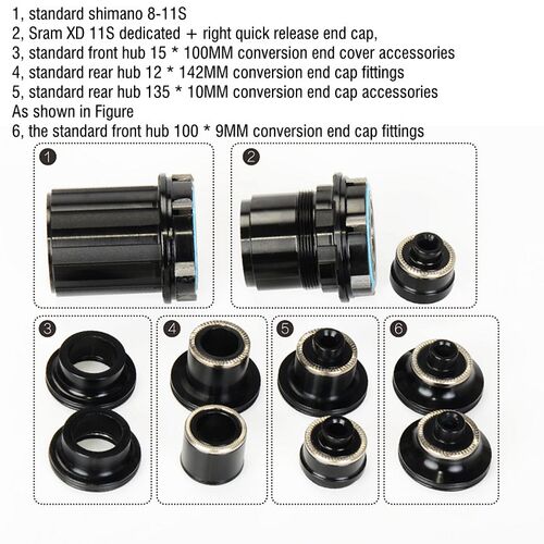 Micro Spline 12S freehub XM490 BM440 PRO MTB Bicycle Hubs Co