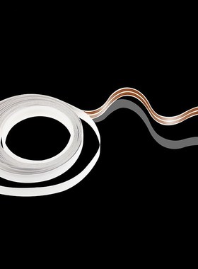 23 AWG Electric Flat Cable 2 Connector 10M 2 Conductor Coppe