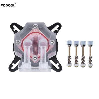 40mm CP Water Cooling Waterblock Water Cooler Block Copper B