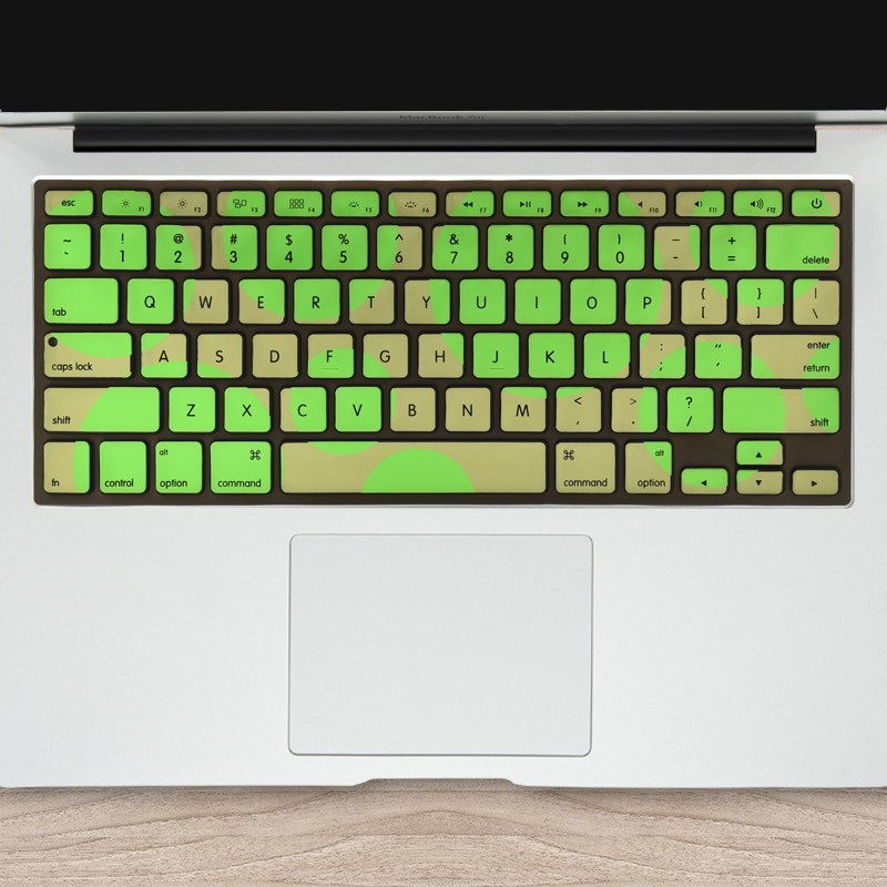 小众高货适用于苹果笔记本电脑彩色键盘膜Macbook pro13.3防尘罩1