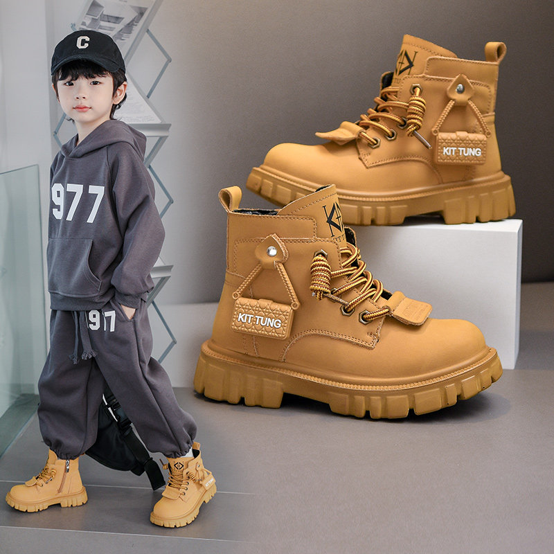 男童马丁靴2023冬季新款儿童真皮棉鞋雪地靴男孩二棉靴子冬季童鞋,童鞋/婴儿鞋/亲子鞋,棉靴,淘宝优惠券,粉丝福利购,淘宝优惠卷