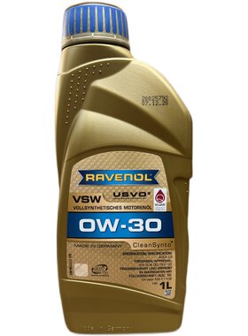 高端venol拉锋VSW拉o峰0W30大众奥迪VW504 507国6 4+5类全合成奢