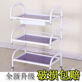 美容手推车家用置物架美甲车纹绣车工G具车美容院专用仪器小架子
