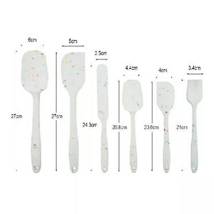 Cooking Stick Silicone 速发6PCS Spatul Grade Butter Non Food