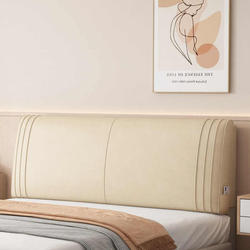 床头软包靠垫科技布免洗床头罩榻榻米简约大靠背双人床头靠垫定制,居家布艺,床头靠垫,淘宝优惠券,粉丝福利购,淘宝优惠卷