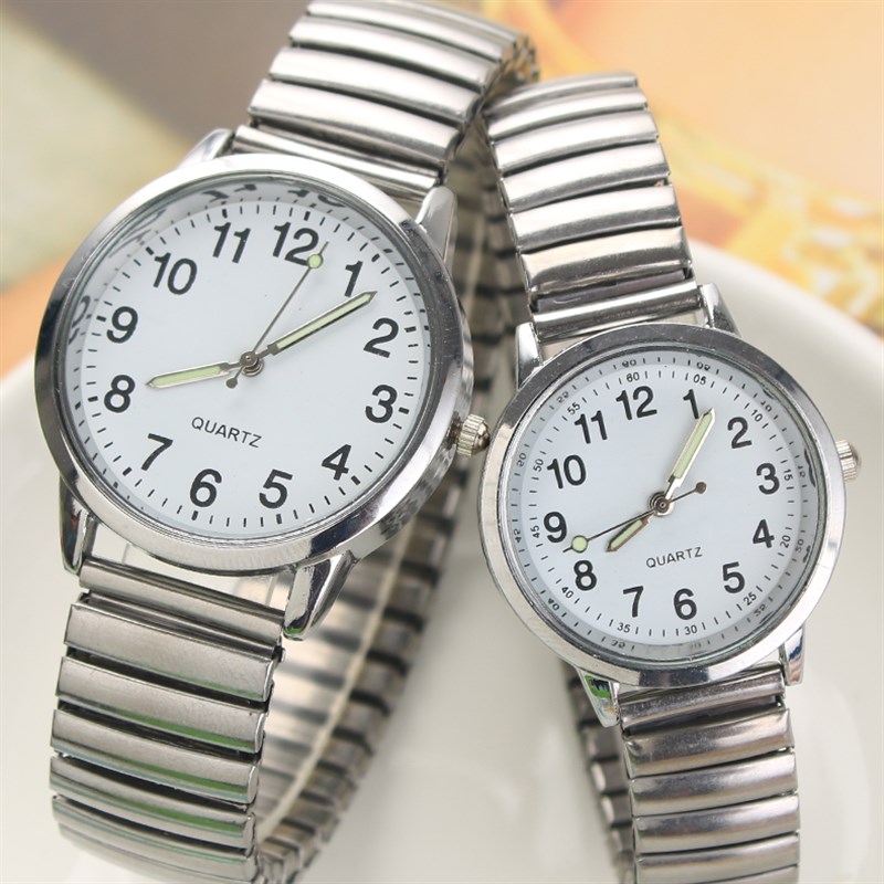 速发Fashion Women Watches Men Business Elasticity Watch Quar