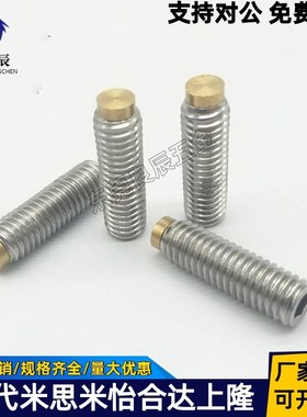 铜头内六角铜头止动螺栓 肩型缓冲动螺栓替代SBCPS8-10/12/16/20