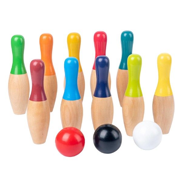 KiSs Bowling det Kids Bowling Play Set WoonUed Colorful 家居饰品 3D模型摆件 原图主图