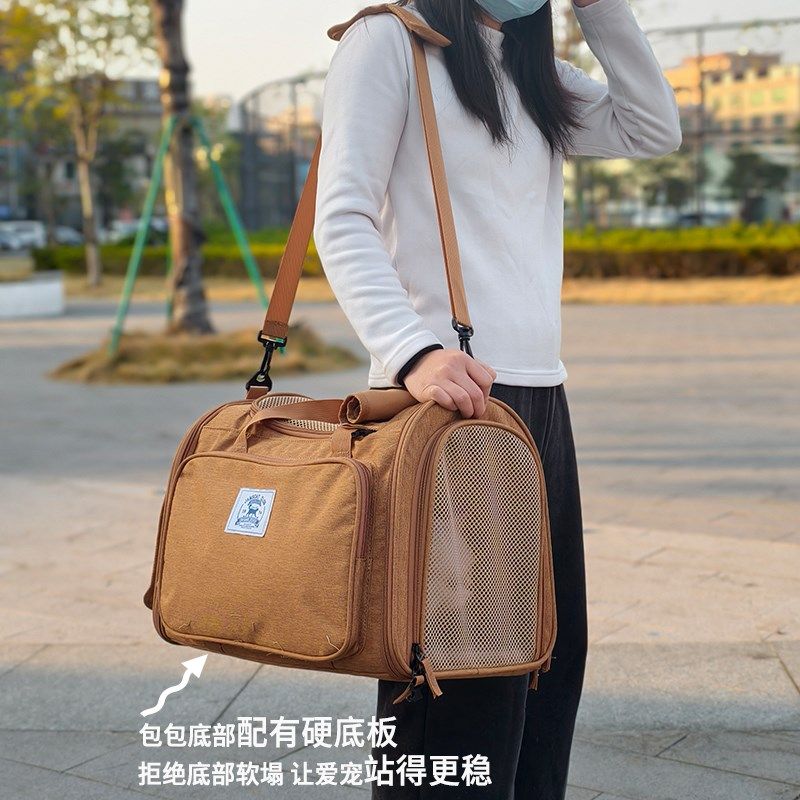 猫包便携外出轻便双肩可扩展帐篷大空间车载单肩斜挎猫外出狗背包,宠物/宠物食品及用品,背包/箱包,淘宝优惠券,粉丝福利购,淘宝优惠卷