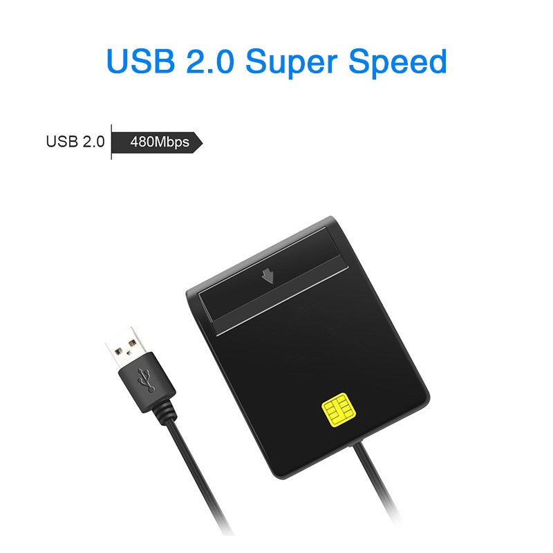 niversal SB Smart Card Reader  Bank Card Tax Card ID CAC DNI