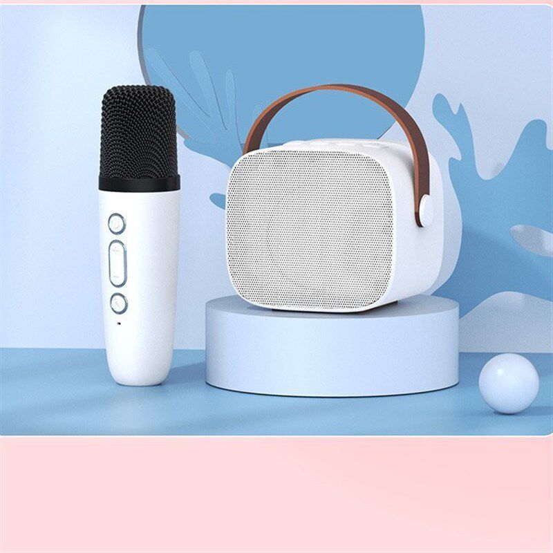 蓝牙麦克风唱歌一体音响户外x室内KTV神器家用便携式无线音箱