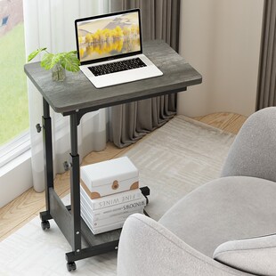 虎爸爸床边桌移动床上书桌家用笔记本电脑桌懒人简约升降护理餐桌