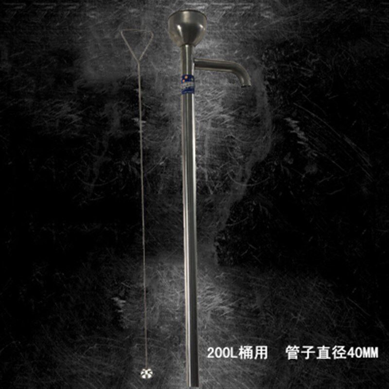 不锈钢手提式油抽拉抽水耐酸碱腐蚀化工溶剂插桶输送泵手动抽油器