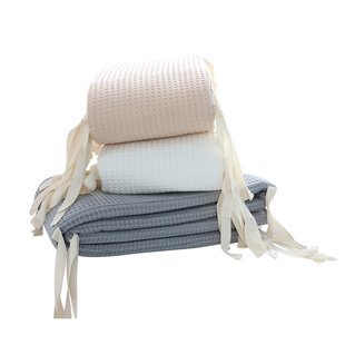 婴儿床床围栏软包防摔撞一片式宝宝儿童拼接床床围挡布可拆洗