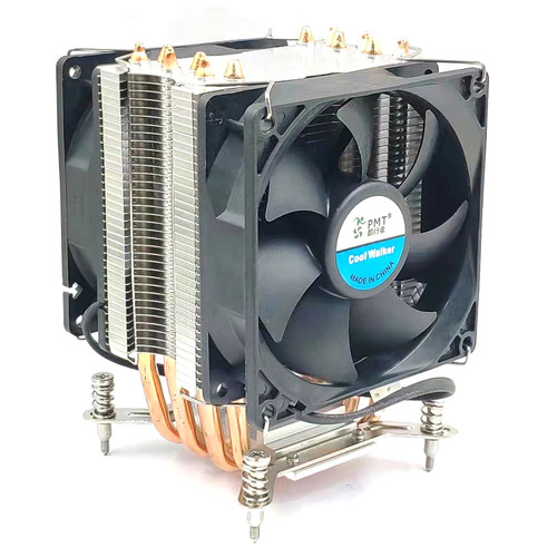 6铜管2011针CPU散热器双路服务器主板X99 X79 台式机静音风扇2066