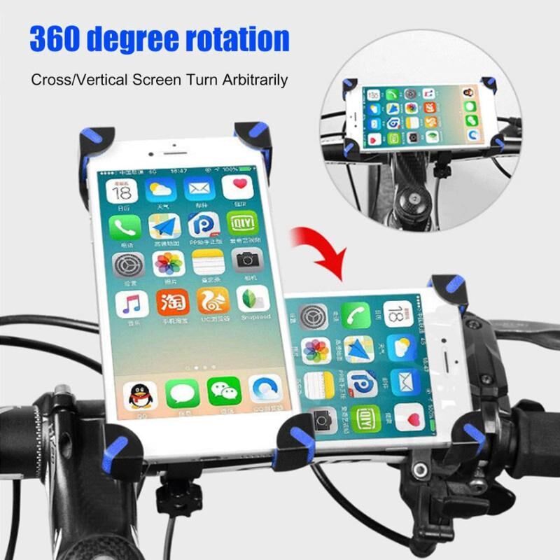 Bicycle Motorcycle Phone Holder Bike Handlebar Mount Stand S
