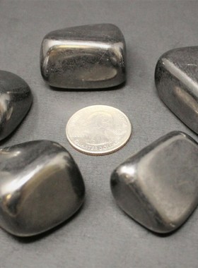 1 Shungite Speci Tumbled Stone LARGE (Crystal Healing Gemst