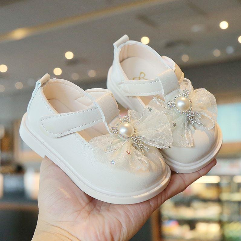 极速周岁鞋子女宝宝公主鞋婴儿鞋0一6一12月婴儿鞋洋派软底学步鞋