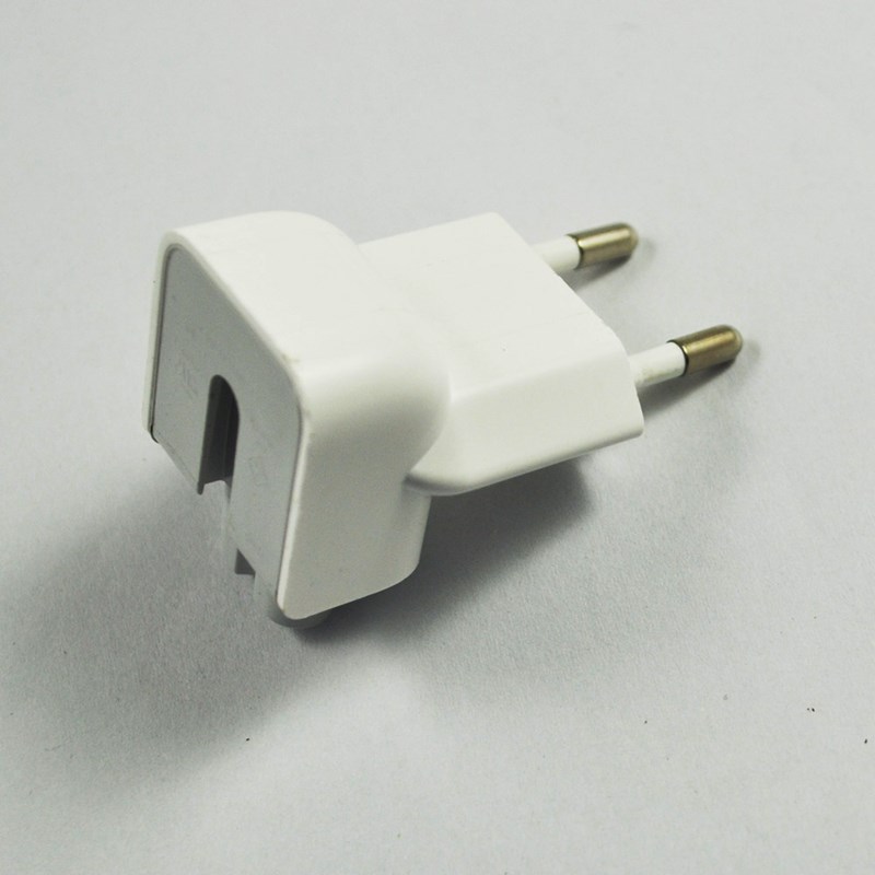 2 Pin EU Plug for Apple Mac book MB Pro iBook Charger Adapt