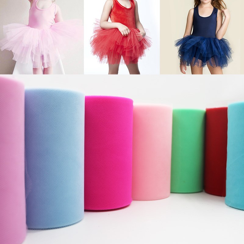 推荐Tulle Roll 100 Yards Organza Wedding Decoration TUTU Bab