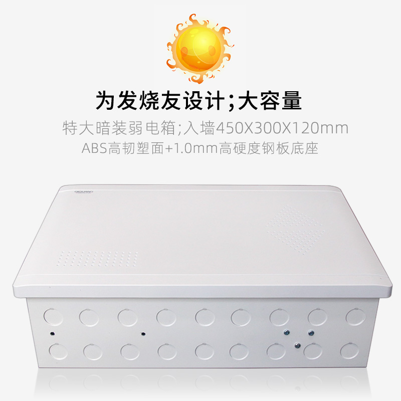 网红家庭全屋wifi6组网弱电箱套餐tplink大道AX3000M易展mesh无缝-封面