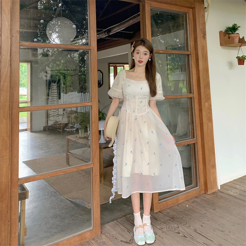 哺乳期连衣裙夏季甜美方领碎花刺绣显瘦外出辣妈款喂奶衣仙女裙子,孕妇装/孕产妇用品/营养,哺乳衣/月子服,淘宝优惠券,粉丝福利购,淘宝优惠卷