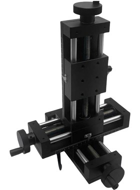 精密型 简易调整组件平台丝杠给进重载 XKST50-200位移滑台 HHQ01