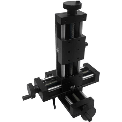 精密型 简易调整组件平台丝杠给进重载 XKST50-200位移滑台 HHQ01